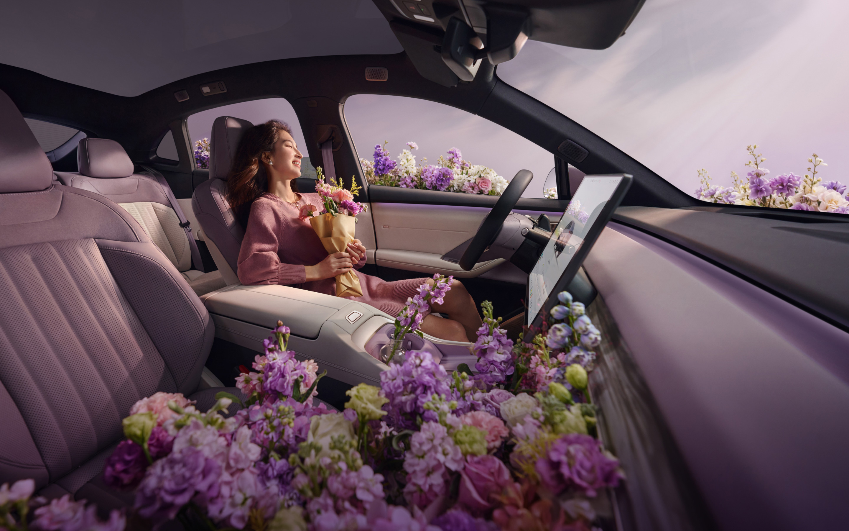 紫罗兰主题内饰 紫罗兰主题内饰