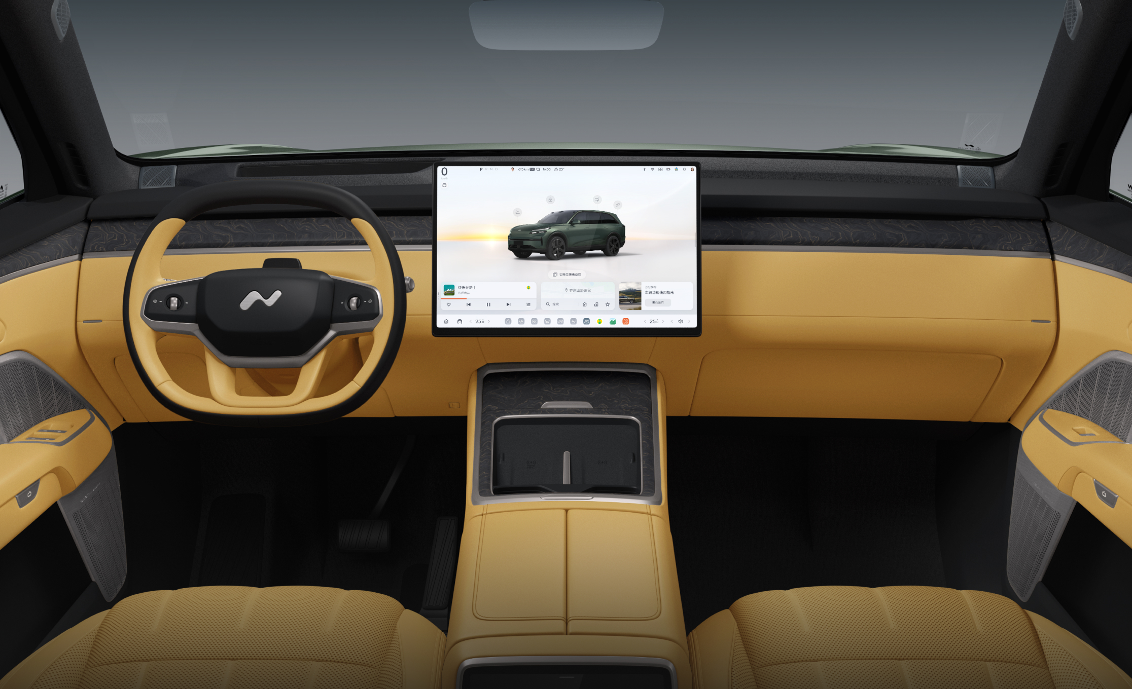 桂庭黄内饰_乐道L80