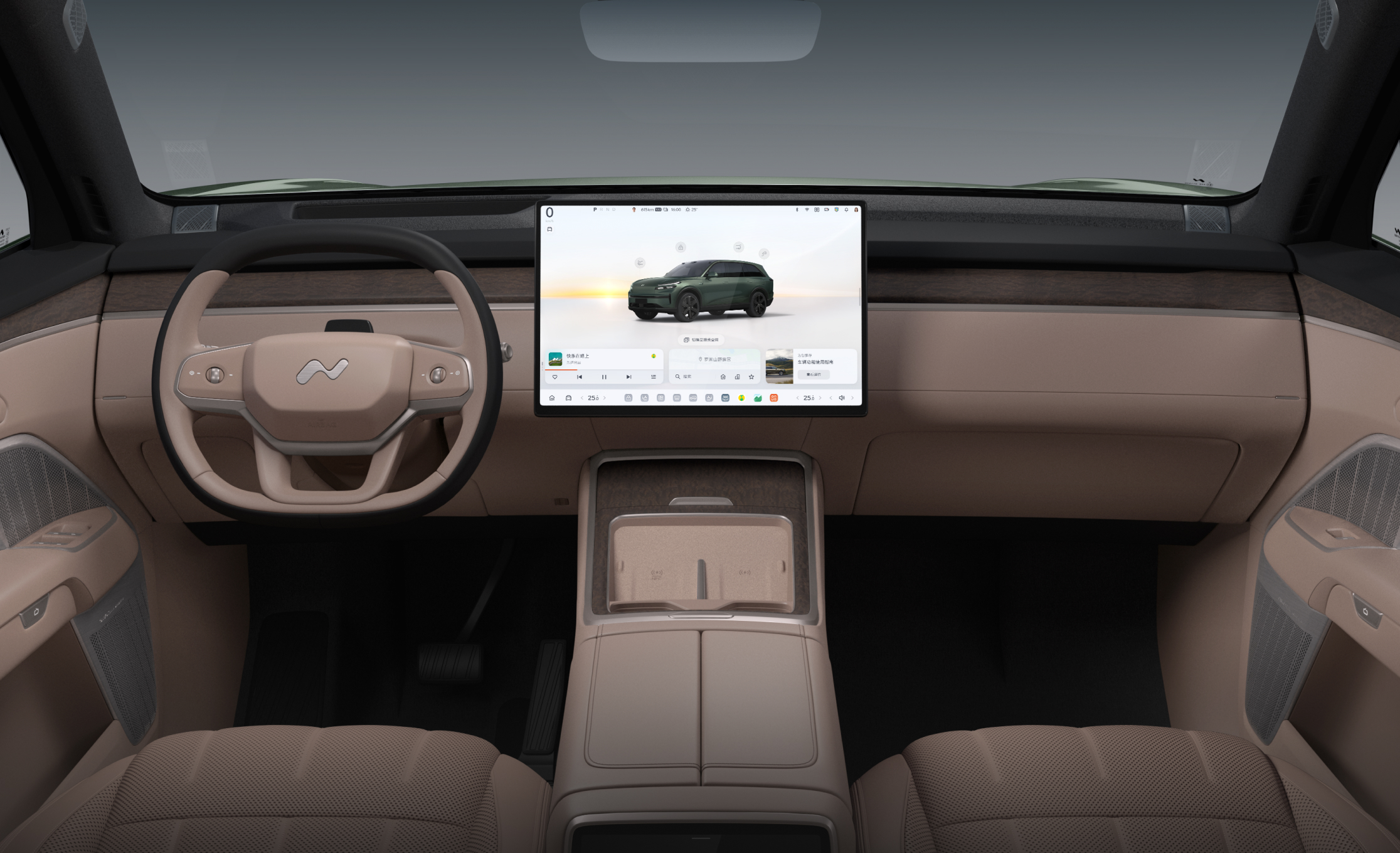 月榕棕内饰_乐道L80