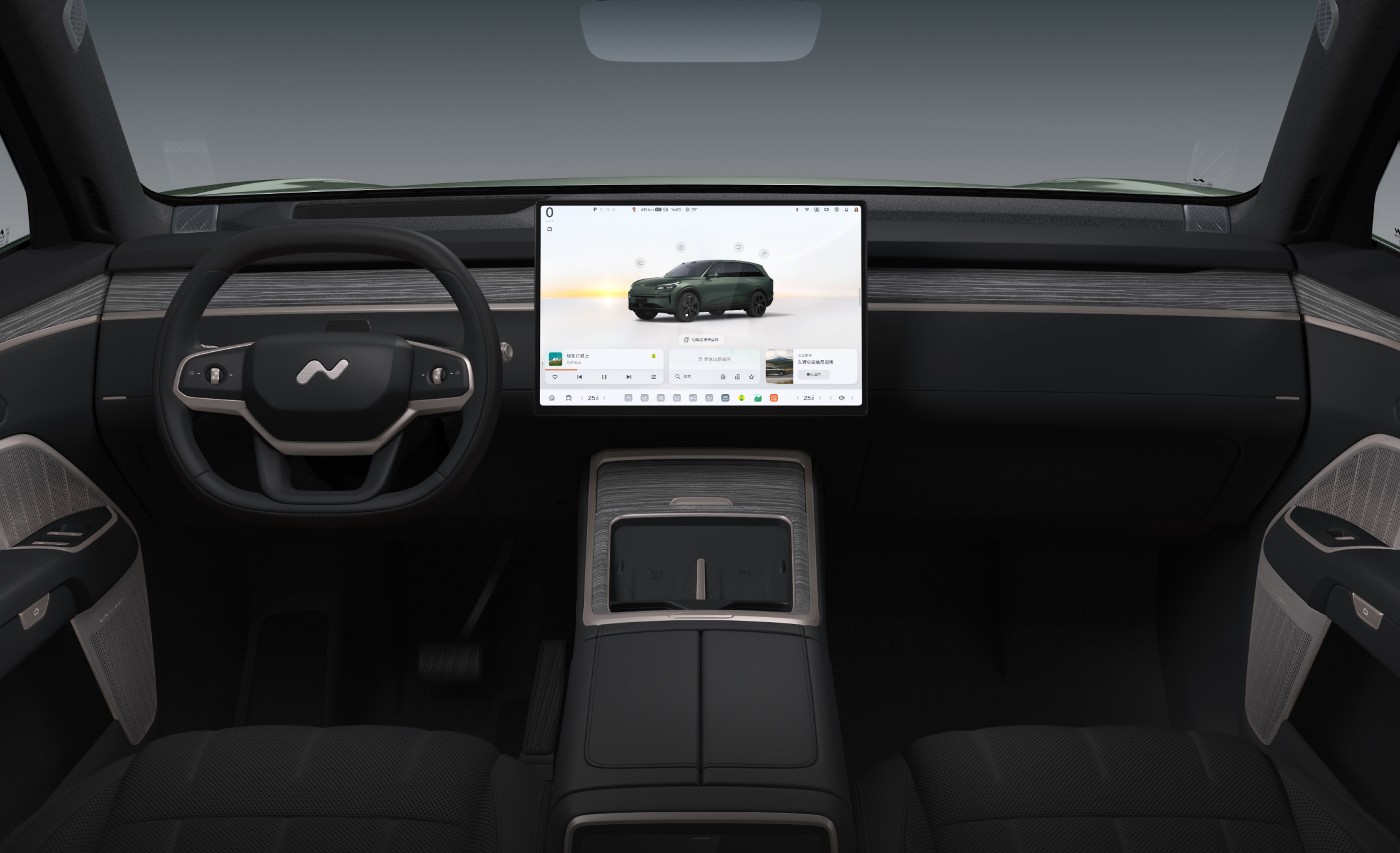 曜夜黑内饰_乐道L80